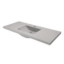 Native Trails 48" NativeStone Palomar Vanity Top with Integral Sink in Ash - Single Faucet Cutout, NSVNT48-A1