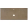 Native Trails 48" NativeStone Vanity Top, Earth, Vessel with Single Faucet Hole, VT48-V-E-1