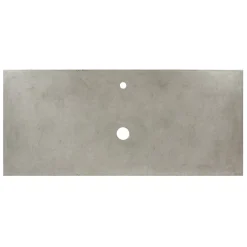 Native Trails 48" NativeStone Vanity Top, Ash, Vessel with Single Faucet Hole, VT48-V-A-1