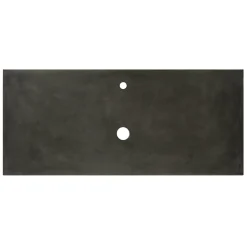 Native Trails 48" NativeStone Vanity Top, Slate, Vessel with Single Faucet Hole, VT48-V-S-1