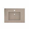 Native Trails 30" NativeStone Palomar Vanity Top with Integral Sink in Earth - Single Faucet Cutout, NSVNT30-E1