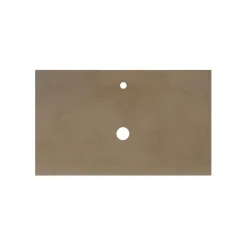 Native Trails 36" NativeStone Vanity Top, Earth, Vessel with Single Faucet Hole, VT36-V-E-1