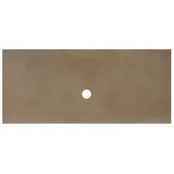 Native Trails 48" NativeStone Vanity Top, Earth, Vessel with No Faucet Hole, VT48-V-E-0