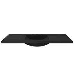 Native Trails 48" Palomar ADA Vanity Top with Integral Sink in Charcoal, 8" Widespread Cutout, NSVNT48-C