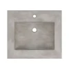 Native Trails 24" Palomar ADA NativeStone Vanity Top and Sink in Ash, Single Faucet Hole, NSVNT24-A1
