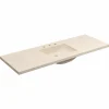 Native Trails 60" Palomar ADA NativeStone Vanity Top and Sink in Sand, 8" Widespread Cutout, NSVNT60-D