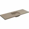 Native Trails 60" Palomar ADA NativeStone Vanity Top and Sink in Earth, 8" Widespread Cutout, NSVNT60-E