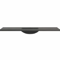 Native Trails 60" Palomar ADA NativeStone Vanity Top and Sink in Slate, Single Faucet Cutout, NSVNT60-S1