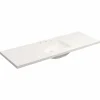 Native Trails 60" Palomar ADA NativeStone Vanity Top and Sink in Pearl, 8" Widespread Cutout, NSVNT60-P