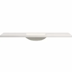 Native Trails 60" Palomar ADA NativeStone Vanity Top and Sink in Pearl, 8" Widespread Cutout, NSVNT60-P