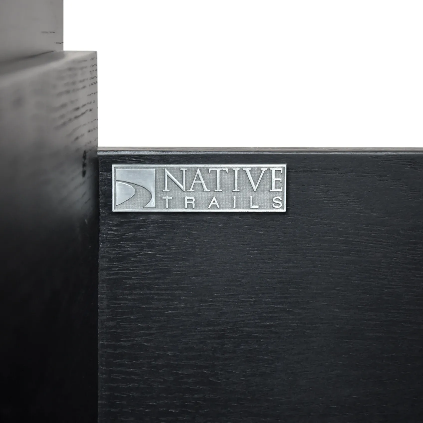 Native Trails 48" Solace Freestanding Vanity Base in Midnight Oak with Pearl Shelf, VNO488-P
