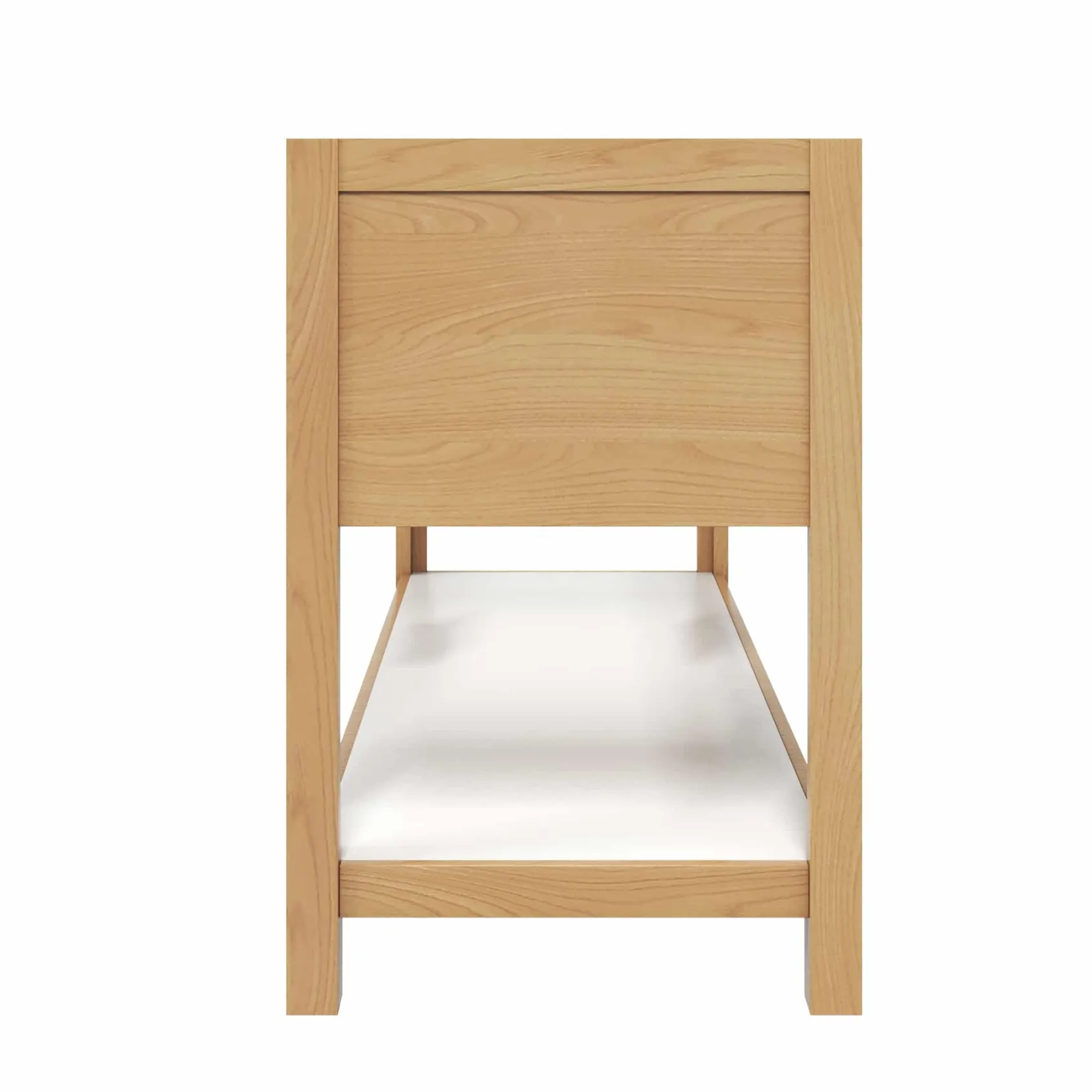 Native Trails 36" Solace Freestanding Vanity Base, Sunrise Oak, Pearl Shelf, VNO361-P