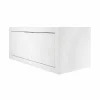 Native Trails 36" Vintner's Floating Wall Mount Vanity Base with Drawer in Blanc, VNW200