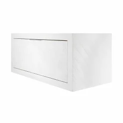 Native Trails 36" Vintner's Floating Wall Mount Vanity Base with Drawer in Blanc, VNW200