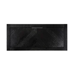 Native Trails 36" Vintner's Floating Wall Mount Vanity Base with Drawer in Noir, VNW208