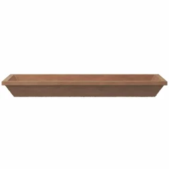 Native Trails Arcata 49" x 15" Rectangle Undermount NativeStone Concrete Bathroom Sink, Terracotta, NSL4915-T