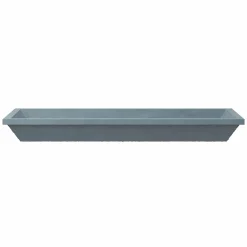 Native Trails Arcata 49" x 15" Rectangle Undermount NativeStone Concrete Bathroom Sink, Ocean, NSL4915-O