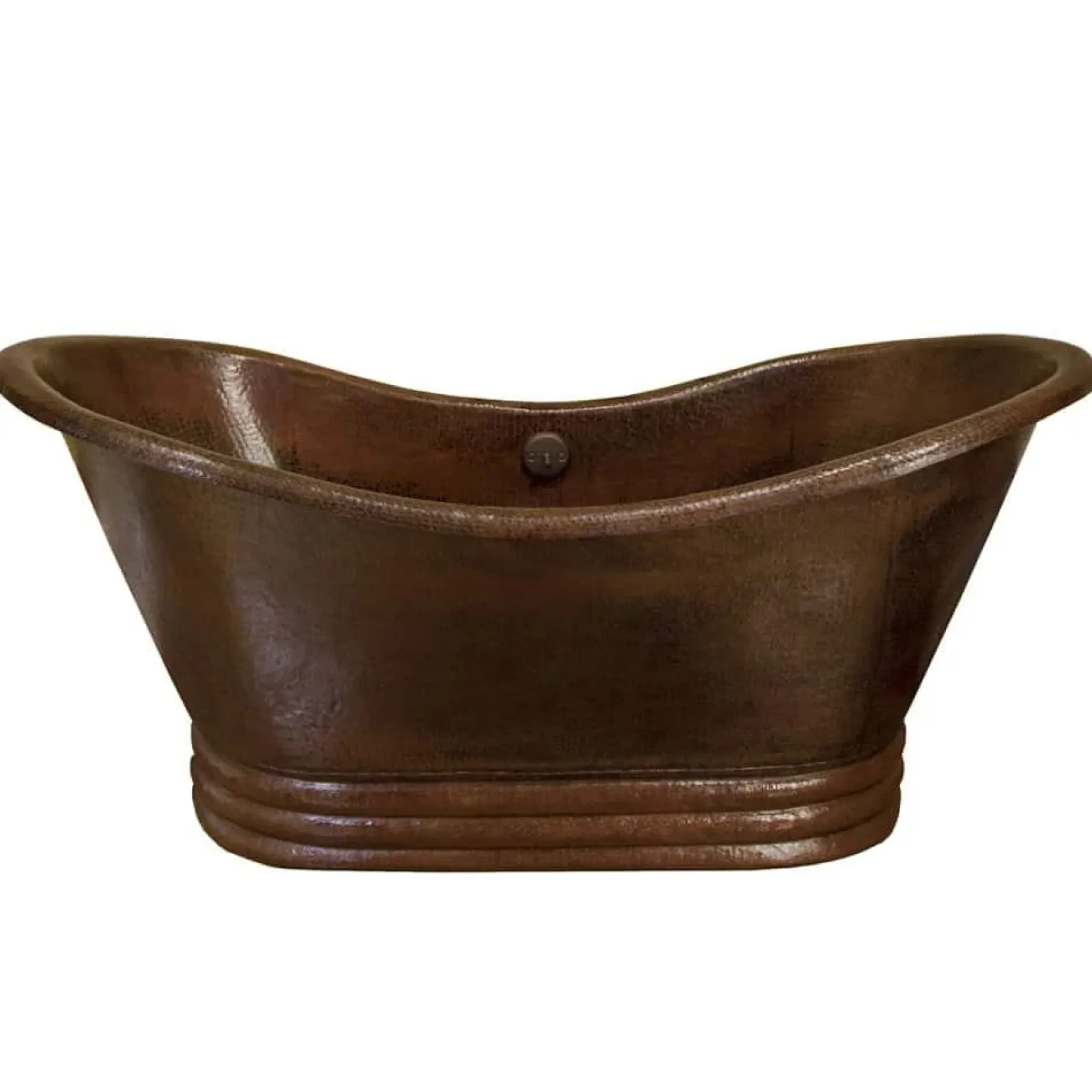 Native Trails Aurora 60" Freestanding Copper Bathtub in Antique Copper, CPS912
