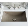 Native Trails Cabrillo 21" Rectangle NativeStone Concrete Bathroom Sink, Earth, NSL2014-E