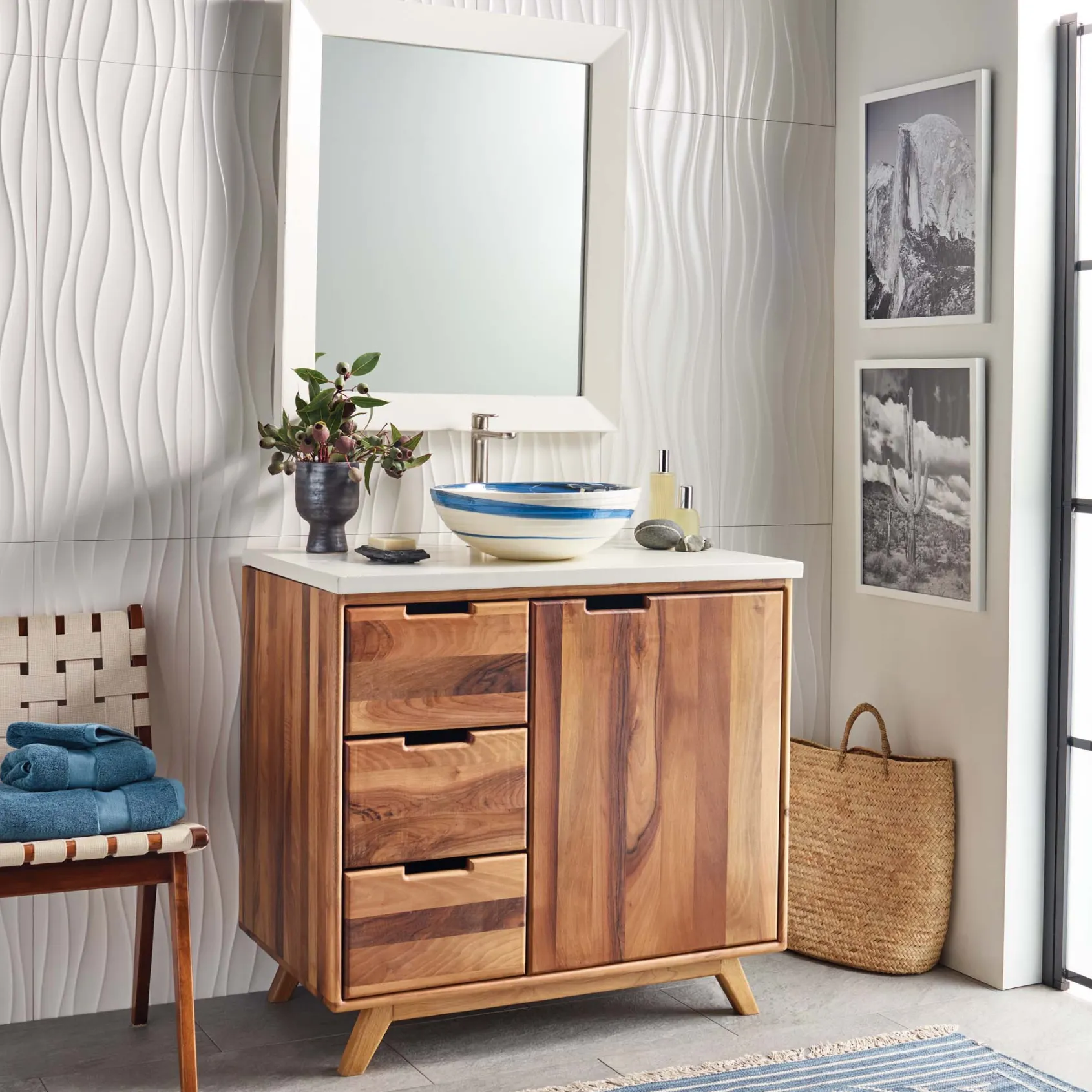 Native Trails Topanga 36" Freestanding Vanity Base, VNA361
