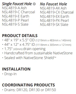 Native Trails Trough 48