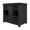 Native Trails Vintner's 36" Freestanding Vanity Base in Noir, VNW368