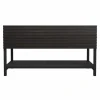 Native Trails Winemaker 60" Freestanding Reclaimed Wood Vanity Base in Charred Oak, VNM608