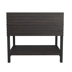 Native Trails Winemaker 36" Freestanding Reclaimed Wood Vanity Base in Charred Oak, VNM368