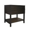 Native Trails Winemaker 30" Freestanding Vanity Base in Charred Oak, VNM308