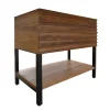 Native Trails Winemaker 36" Freestanding Reclaimed Wood Vanity Base in Cask Oak, VNM361