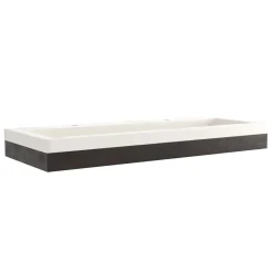 Native Trails Winemaker Napa 48" Wall-Mount Reclaimed Wood Vanity Base in Charred Oak, VNP488