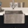 Native Trails Cabana 18" Nickel Farmhouse Sink, Brushed Nickel, CPS513