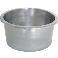Native Trails Diego 12.5" Nickel Bar/Prep Sink, Brushed Nickel, CPS535