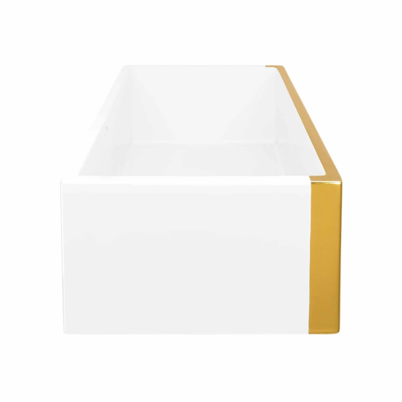 Native Trails Dreamer 30" Fireclay Farmhouse Sink, Matte Gold, PMK3018-G