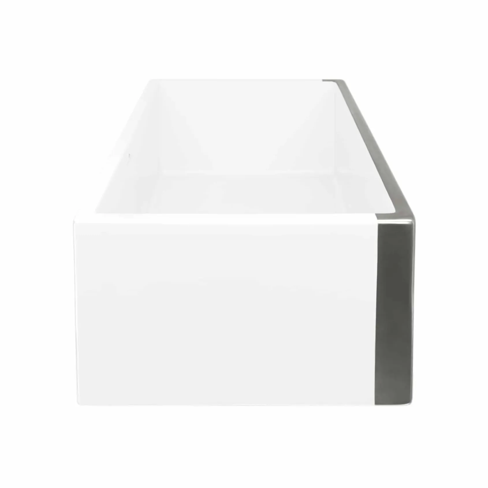 Native Trails Dreamer 30" Fireclay Farmhouse Sink, Platinum, PMK3018-P