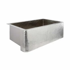 Native Trails Farmhouse 30 30" Copper Farmhouse Sink, Polished Nickel, CPK894