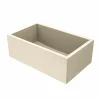 Native Trails 30" NativeStone Concrete Farmhouse Sink, Sand, NSK3018-D