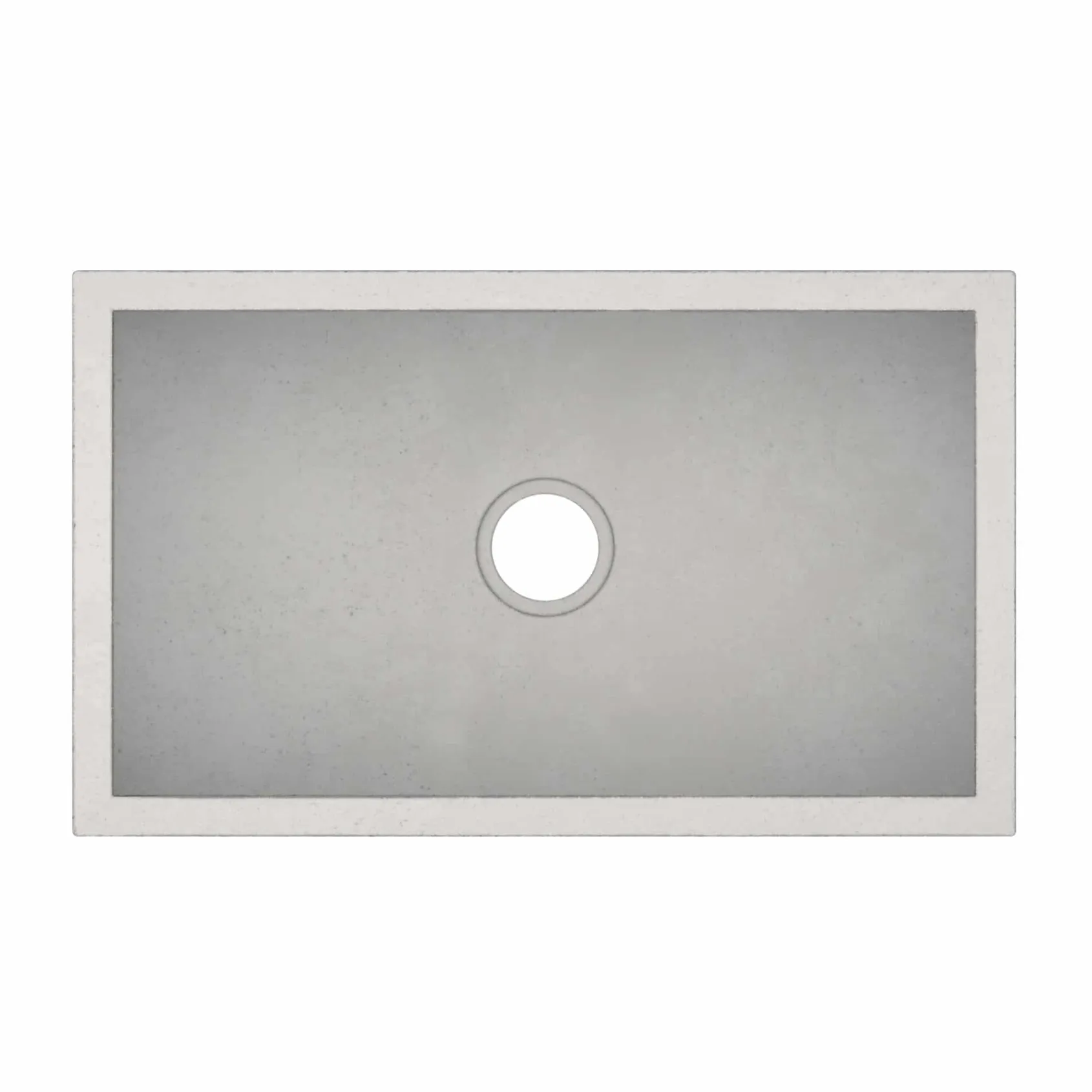 Native Trails 30" NativeStone Concrete Farmhouse Sink, Ash, NSK3018-A