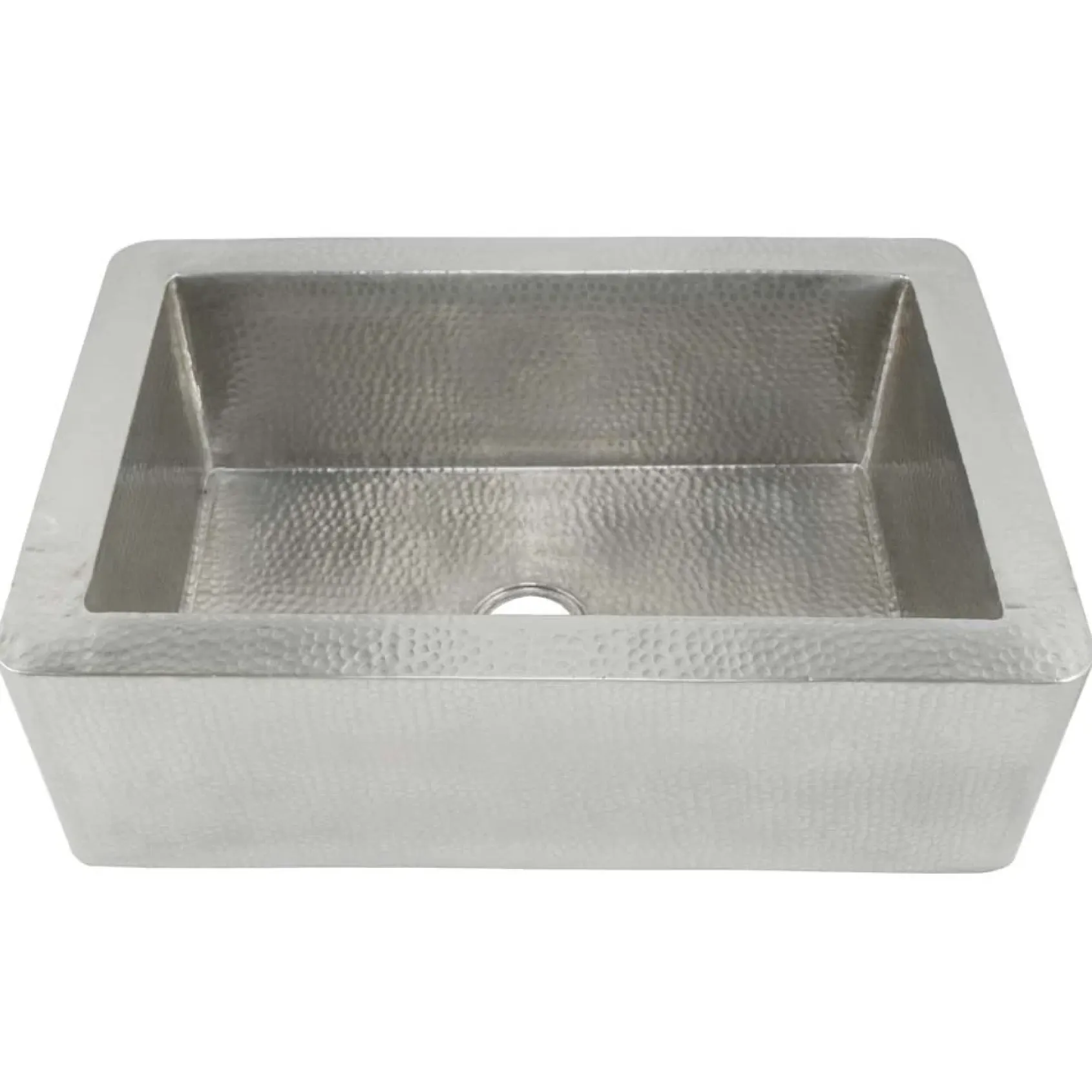 Native Trails 33" Nickel Farmhouse Sink, Brushed Nickel, CPK573