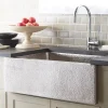 Native Trails Pinnacle 33" Nickel Farmhouse Sink, Brushed Nickel, CPK592
