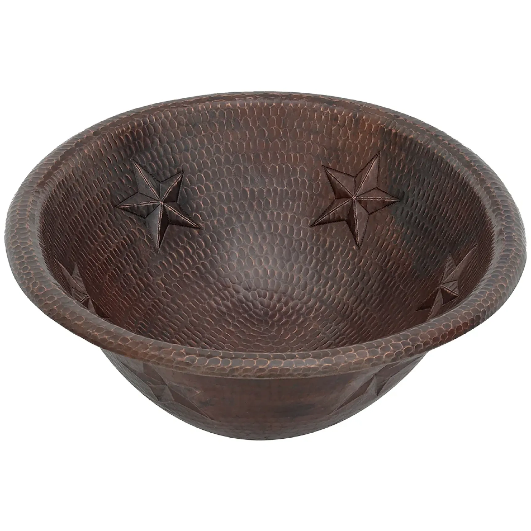 Premier Copper Products 19" Oval Copper Bathroom Sink, Oil Rubbed Bronze, LO19RSTDB