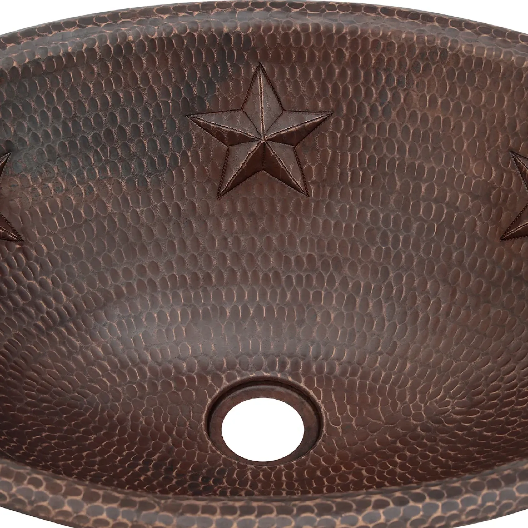 Premier Copper Products 19" Oval Copper Bathroom Sink, Oil Rubbed Bronze, LO19RSTDB