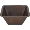 Premier Copper Products 17" Copper Bar/Prep Sink, Oil Rubbed Bronze, BS17DB