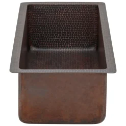 Premier Copper Products 28" Copper Bar/Prep Sink, Oil Rubbed Bronze, BREC28DB