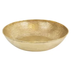 Premier Copper Products 17" Round Vessel - Above Counter Terra Firma Brass Bathroom Sink, TFVR17PB