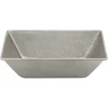 Premier Copper Products 17.25" x 13.25" Rectangle Vessel - Above Counter Copper and Nickel Bathroom Sink, 17 Gauge, VREC17WEN