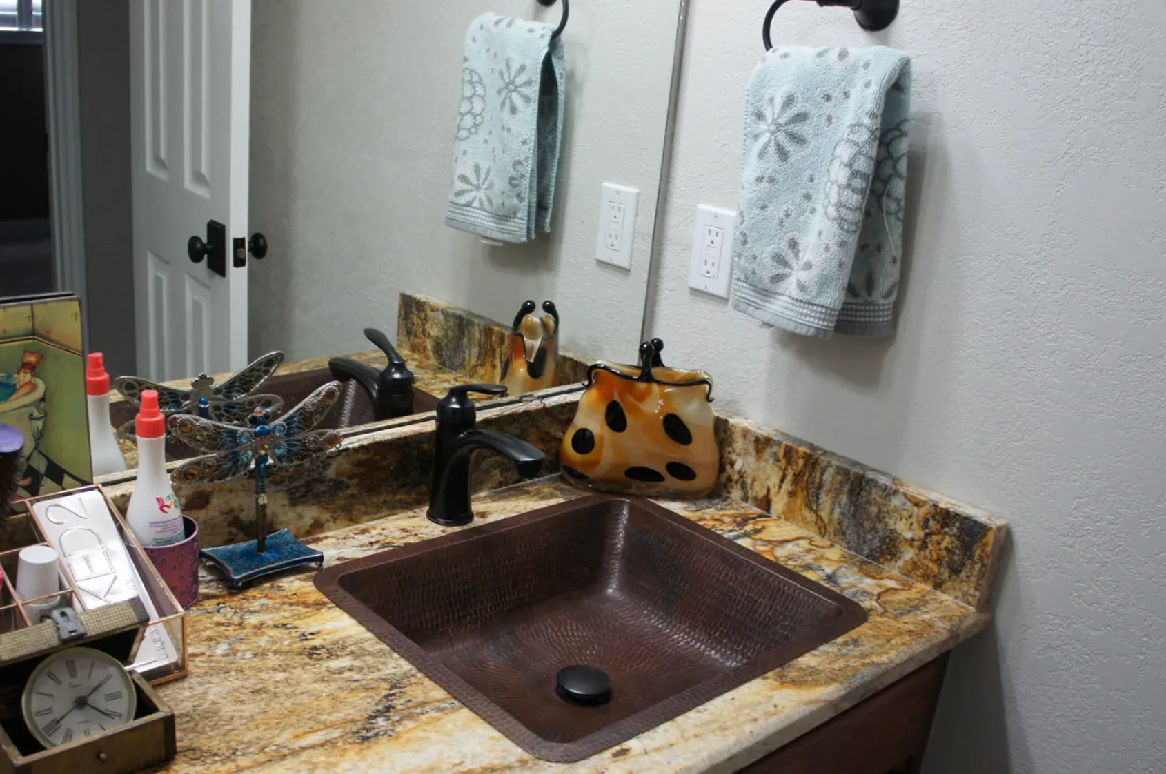 Premier Copper Products 19" Rectangle Copper Bathroom Sink, Oil Rubbed Bronze, LREC19DB