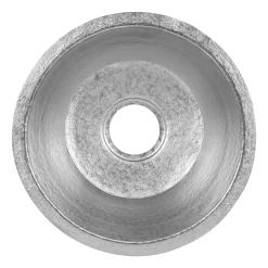 Premier Copper Products 16" Round Terra Firma Copper Bar/Prep Sink, Nickel, 10 Gauge, TFBR16EN3
