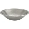 Premier Copper Products 19" Oval Copper Bathroom Sink, Nickel, LO19REN