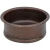 Premier Copper Products 15" Copper Bar/Prep Sink, Oil Rubbed Bronze, BV15DB2
